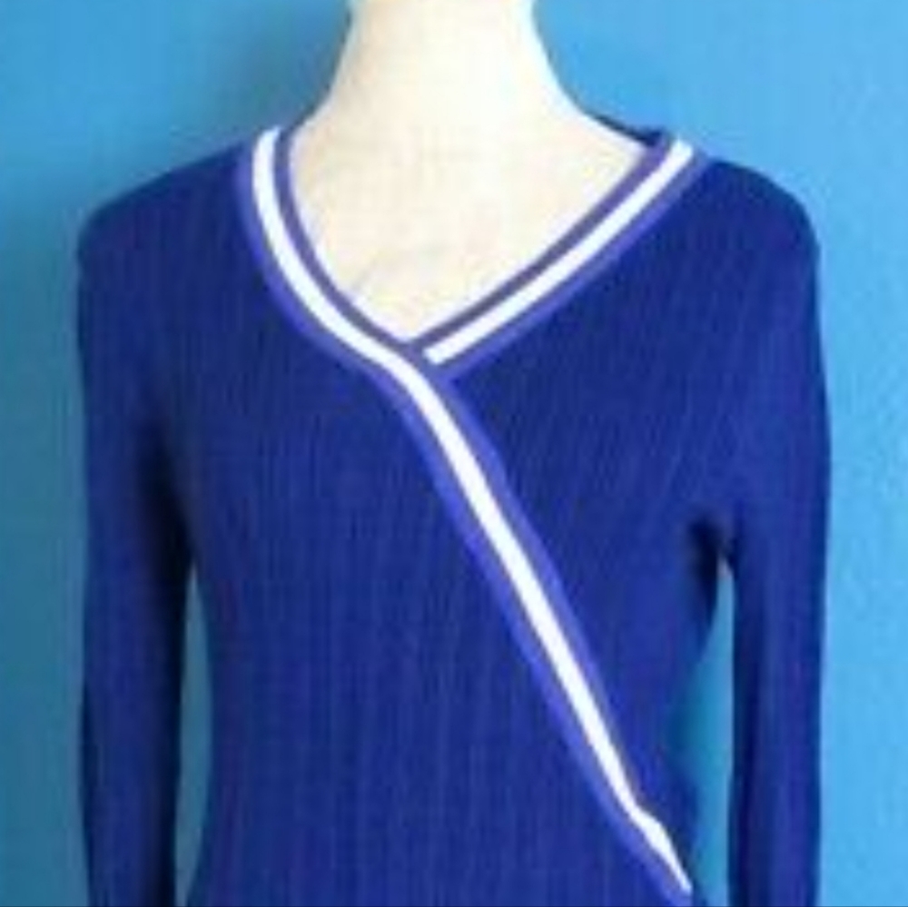 Ava Varsity Stripe Ribbed Dress - Picture 4 of 10